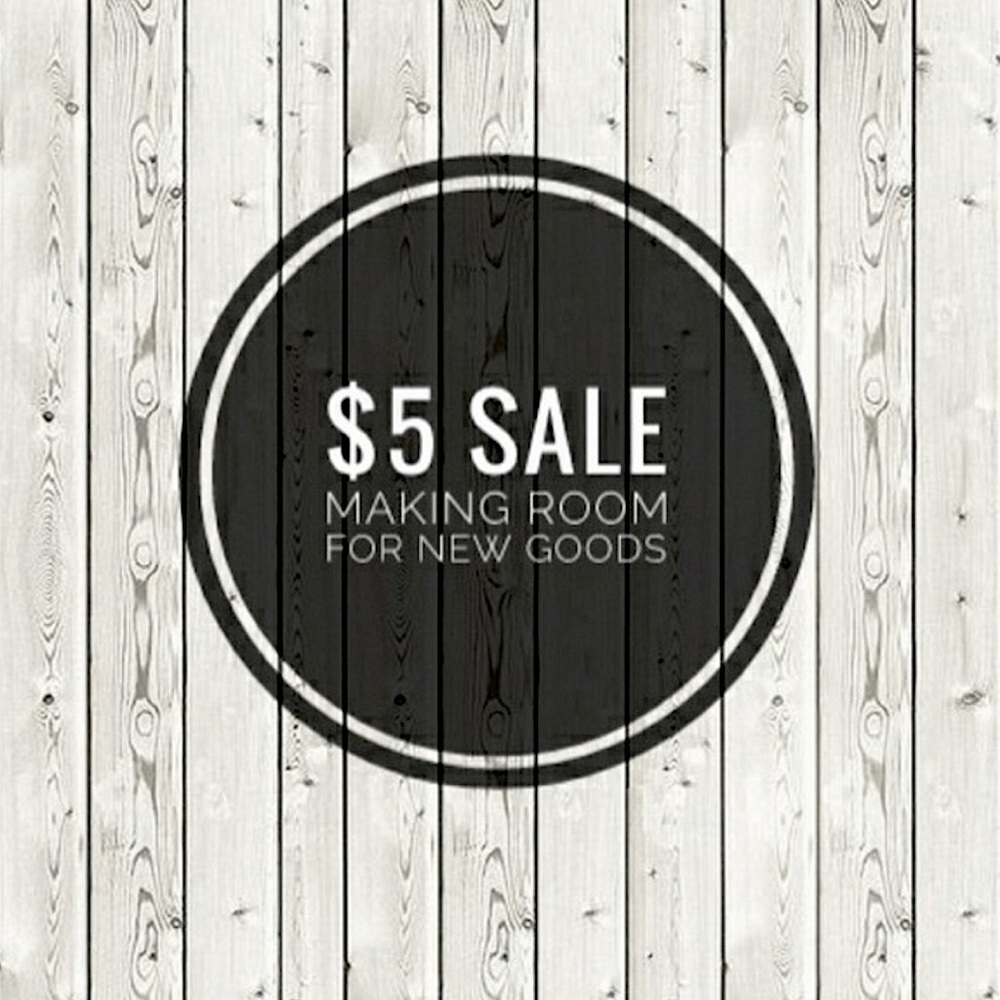 5$ ITEMS!!